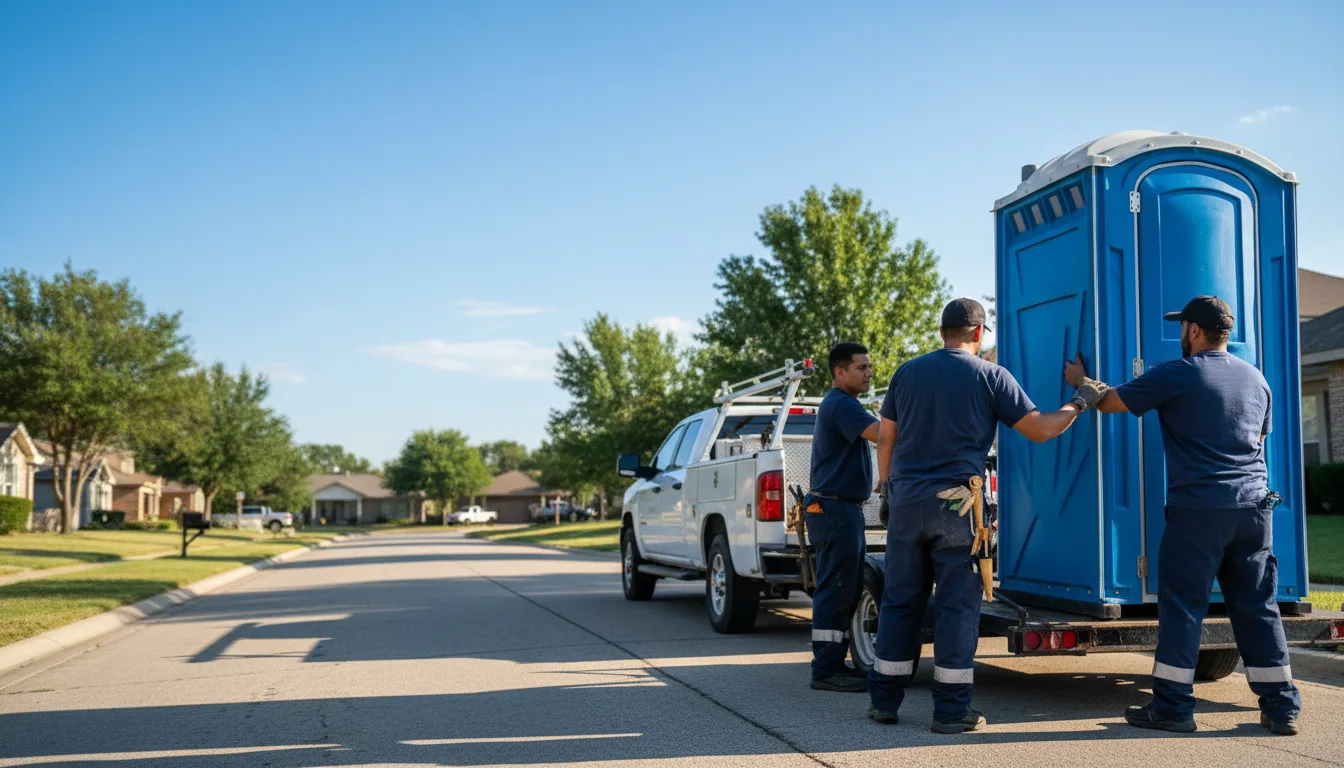 Portable Toilet Rental in Christoval, TX near me